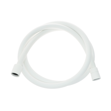 FDesign Furtun Dus Anti-Twist Inula, 150 Cm, Pvc Cu Capat Conic, Alb, Seria: INULA
