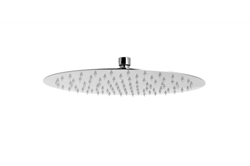 FDesign Cap De Dus Slim Rotund Inula, 300 Mm, 1/2, Metal, Crom, Seria: INULA