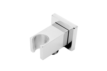 FDesign Racord Dus Patrat Inula Pentru Baterie Incastrata, Cu Suport Dus, 1/2 , Crom, Seria: INULA