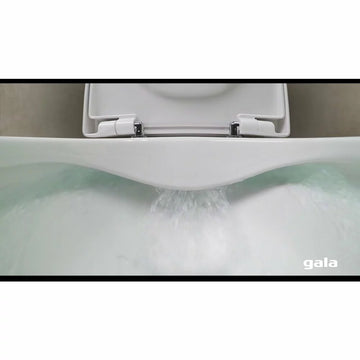 Vas WC emma Gala btw compact rimless 61.5X36 cm alb
