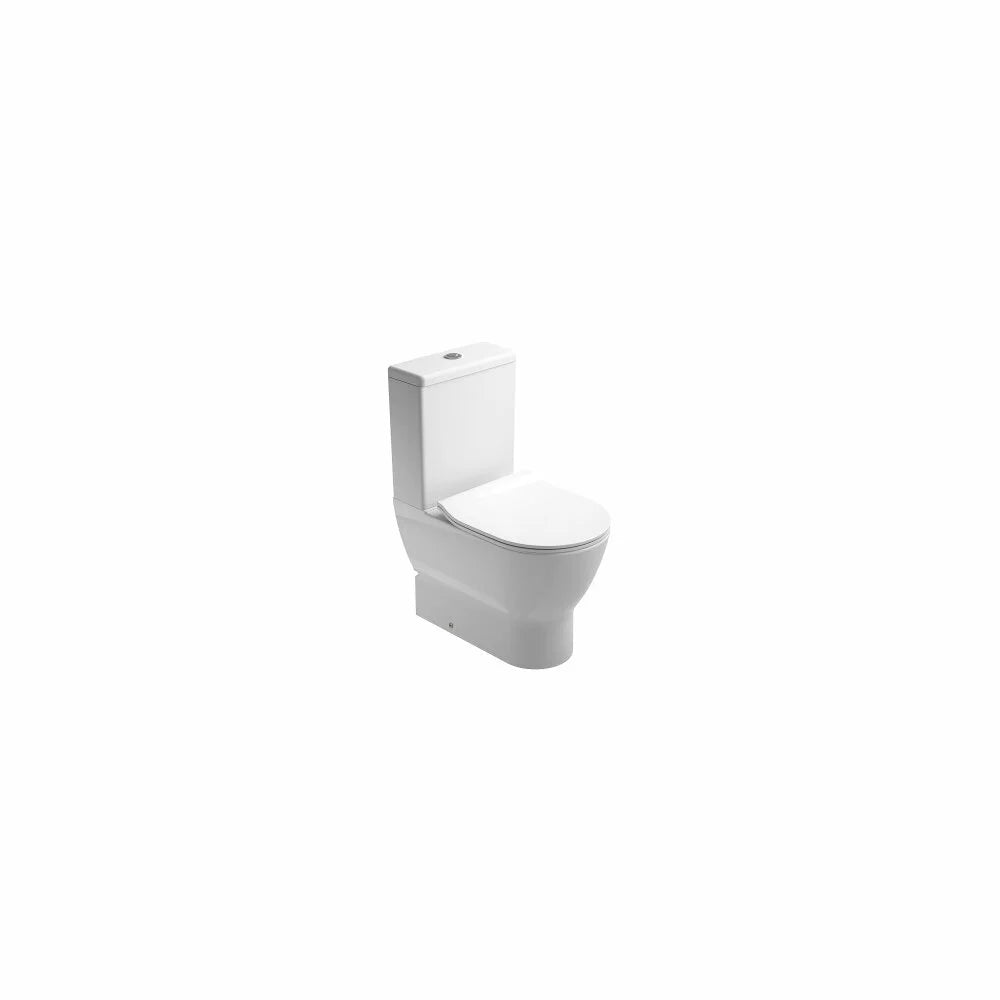 Vas WC Gala Emma rounded btw compact rimless 60X36 cm alb