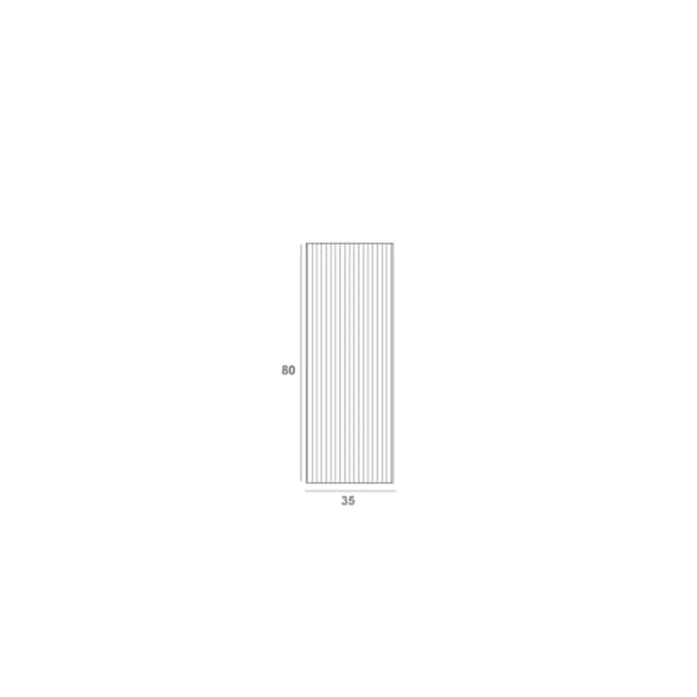 DULAP CANALETTO 35X80X15 CM, 1 USA GREEN