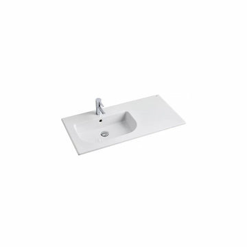 Lavoar mid Gala 91X46 asimetric pentru mobilier jade