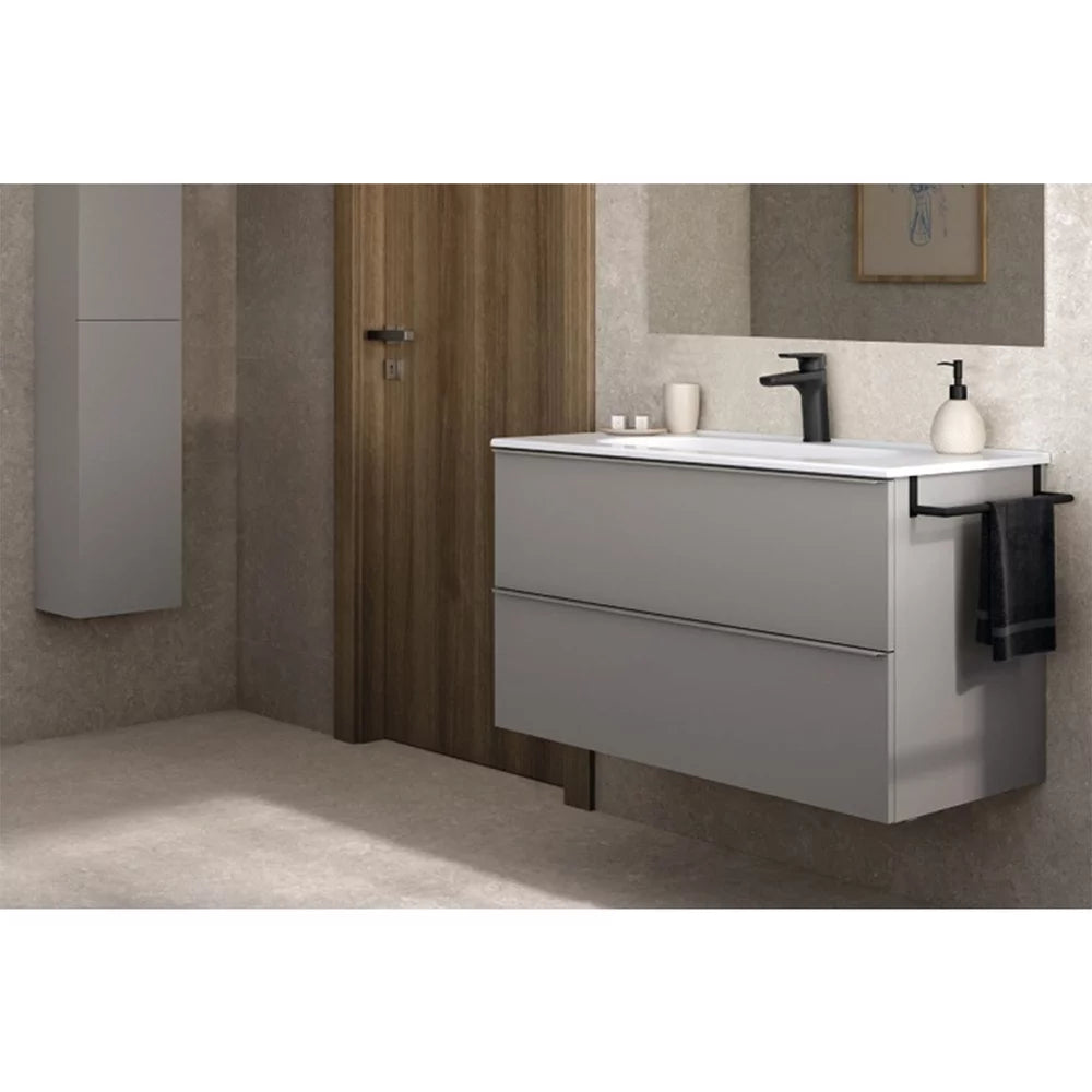 MOBILIER SHONA 80X46X56.5 GALET MAT,2 SERTARE,CU LAVOAR KLEA