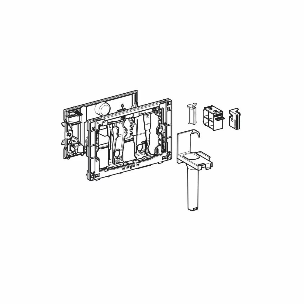 INSERTIE PENTRU GEBERIT DUOFRESH STICK PENTRU SIGMA 12 CM CROM