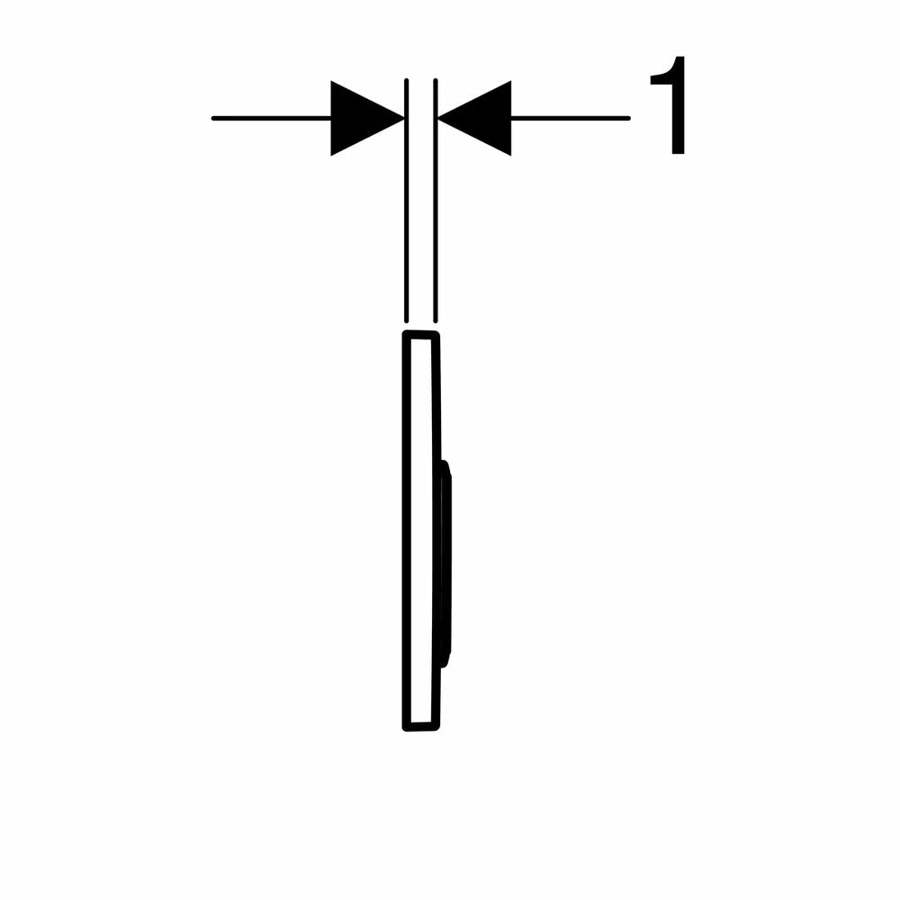 CLAPETA ACTIONARE REZERVOR INCASTRAT OMEGA20 ALB-CROM-ALB