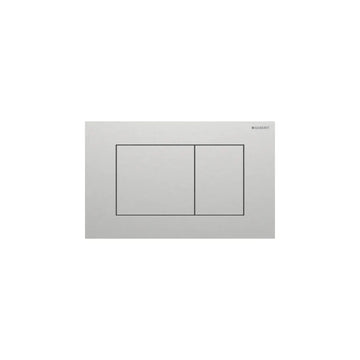 Clapeta Geberit actionare rezervor incastrat sigma 40 dreptunghiular otel inoxidabil 4 mm, lustruit, easy-to-clean