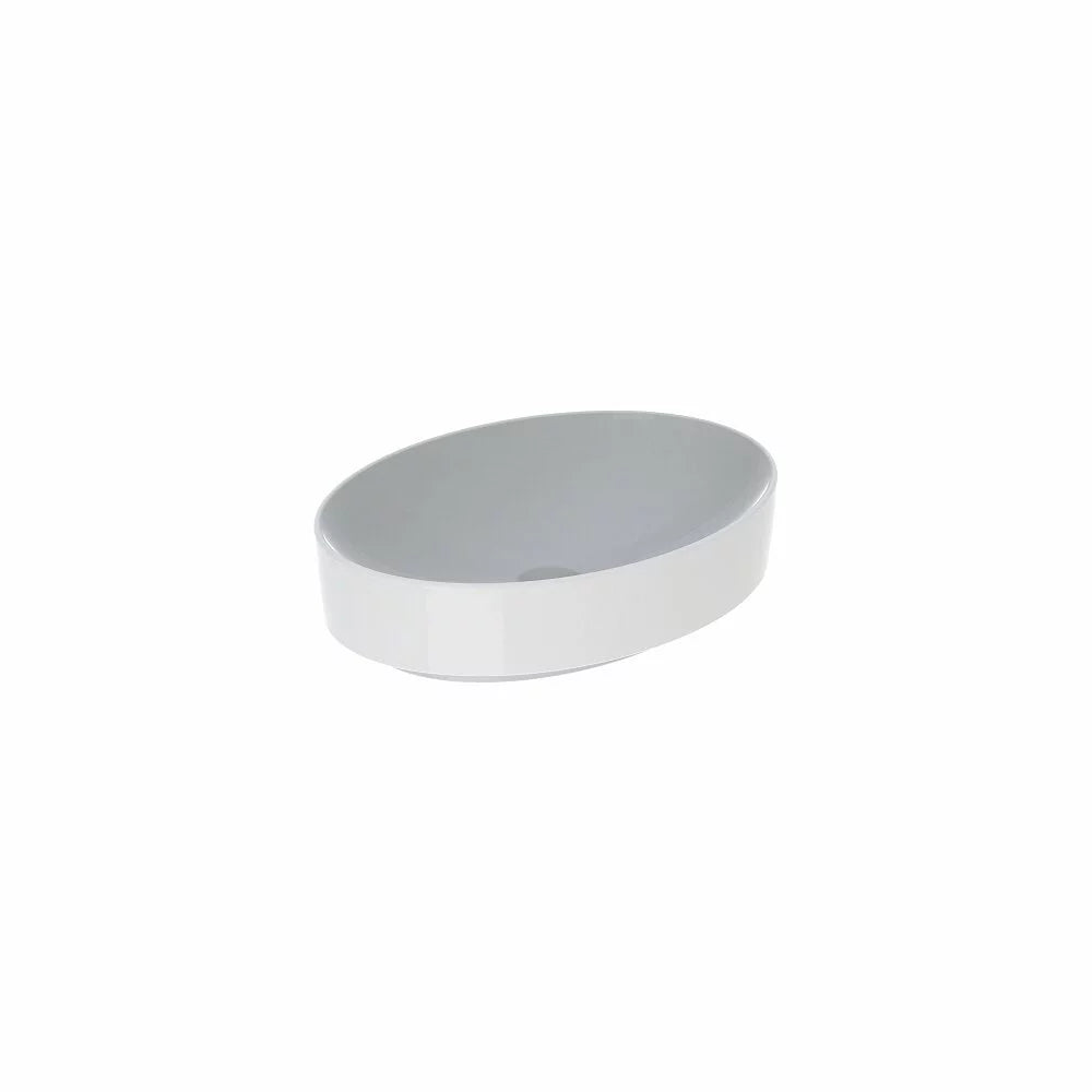 LAVOAR PE BLAT GEBERIT VARIFORM, OVAL B-55CM,T-40CM, FARA PREAPLIN, ALB