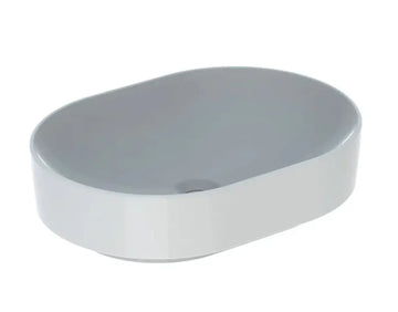 Lavoar pe blat Geberit variform eliptic 55X40, fara preaplin, alb