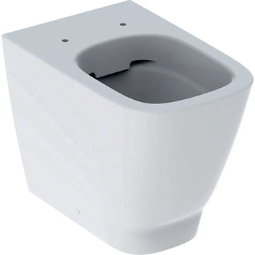 Vas WC btw smyle Geberit square rimfree cu fixare ascunsa, alb