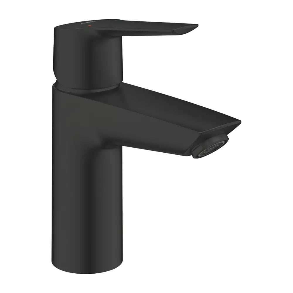 Baterie lavoar Grohe Start S-Size ventil push-open negru mat, 3/8'', monocomanda