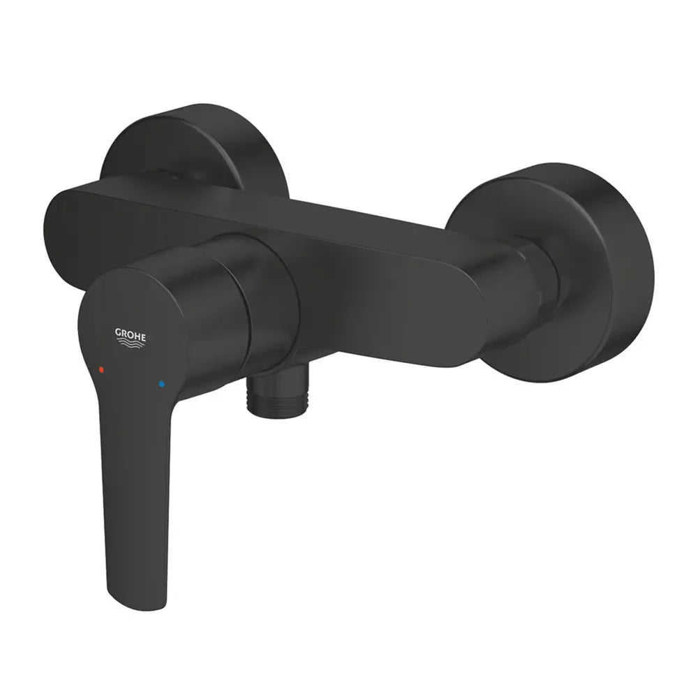 Baterie dus Grohe Start negru mat, 1/2'', monocomanda