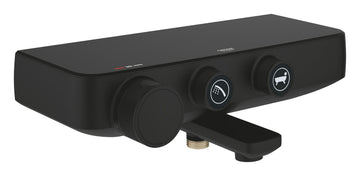 Baterie cada termostatica smart Grohe control phantom black
