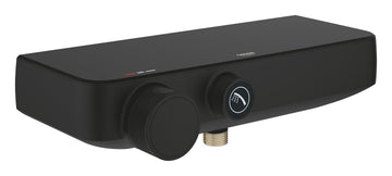 Baterie dus termostatica smart Grohe control phantom black