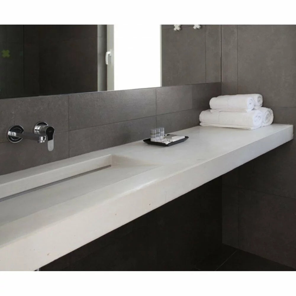 Baterie lavoar 2 gauri Grohe Bau Edge 166 mm (include corp incastrat), montaj incastrat