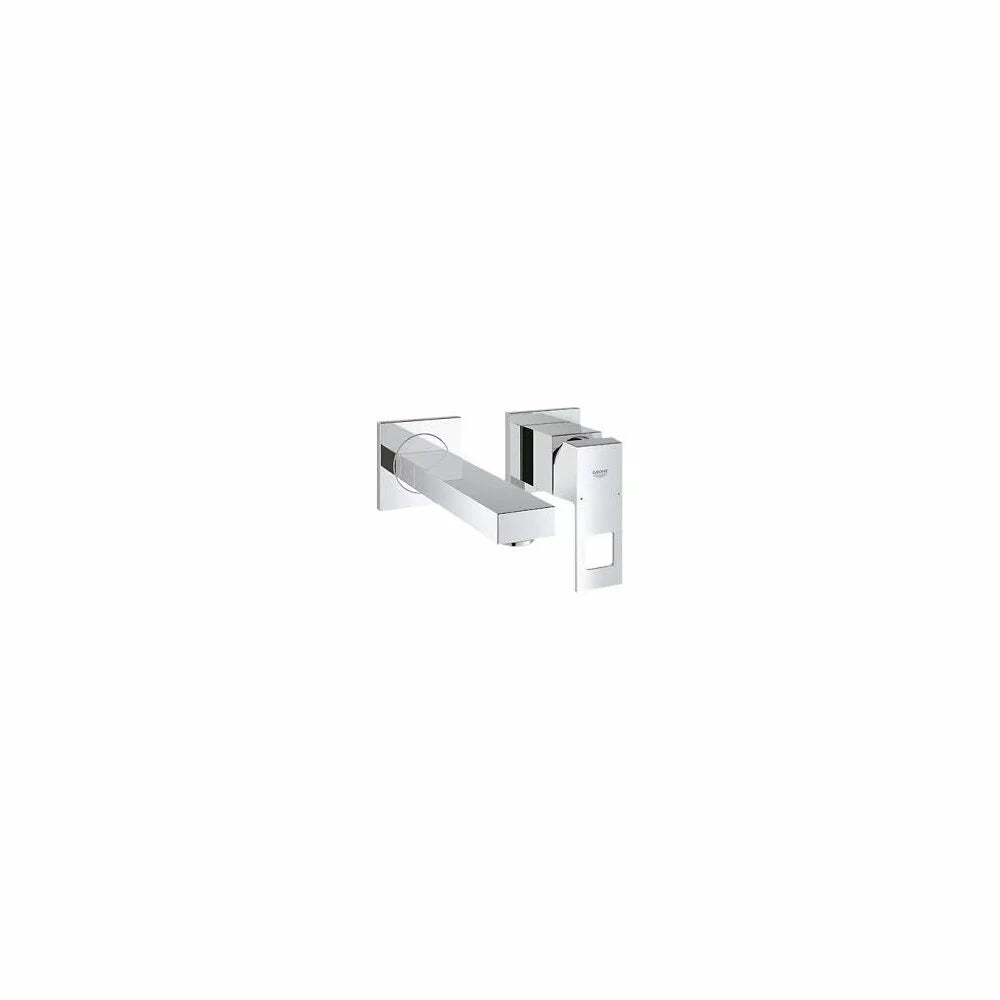 Ornament baterie lavoar Grohe Eurocube incastrata 231 mm, 2 gauri , de perete, montaj cu 23200000, necesita corp ingropat