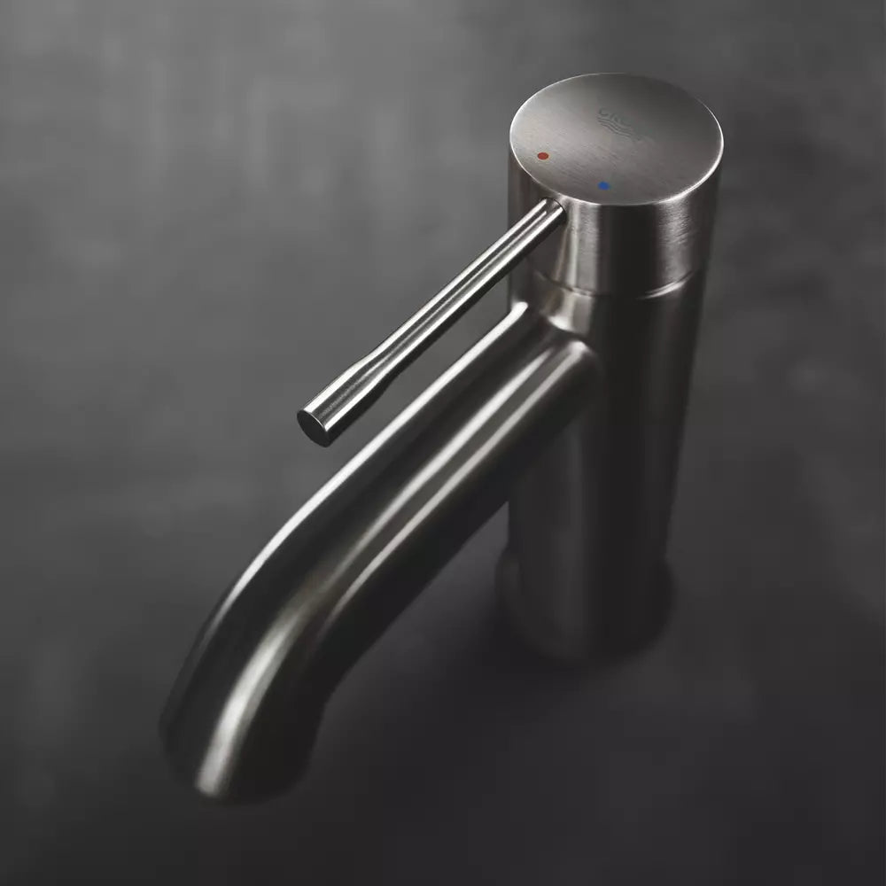 Baterie lavoar Grohe Essence New S-Size 28MM brushed hard graphite, 3/8''
