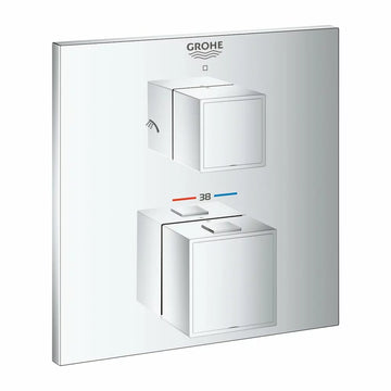 Ornament Grohe baterie cada incastrata grohtherm cube cu 2 iesiri pt smartbox