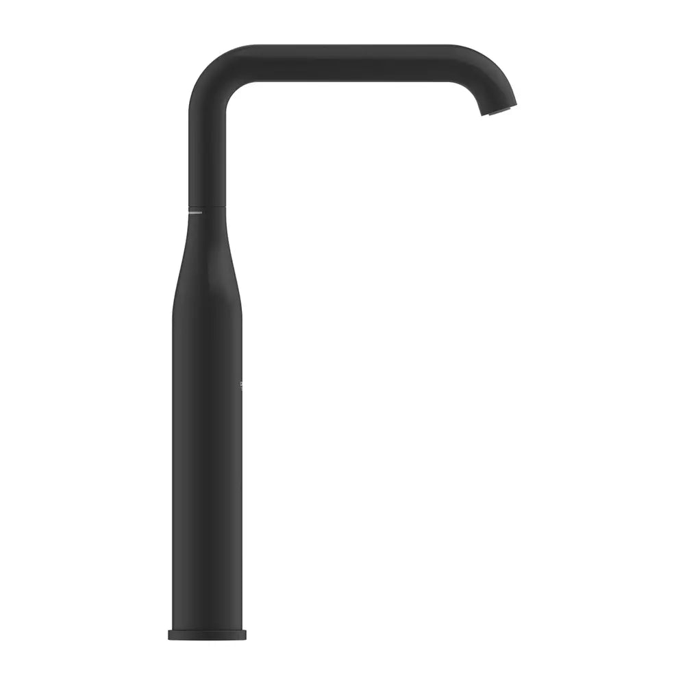 Baterie lavoar Grohe Essence XL-Size negru mat, 3/8'', monocomanda, pivotanta