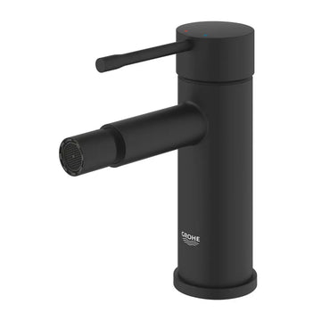 Baterie bideu  essence Grohe s-size negru mat