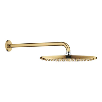 Cap dus rainshower Grohe cosmopolitan 310 mm si brat dus 380MM cool sunrise, gri periat