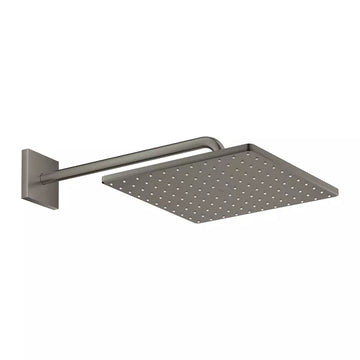 Cap dus rainshower Grohe 310 mono cube, cu brat dus 422 mm, brushed hard graphite, gri