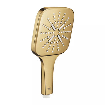 Para dus rainshower Grohe smartactive cube 130 brushed cool sunrise, auriu