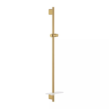Bara de dus rainshower Grohe smart active 900 mm cu sapuniera brushed cool sunrise, auriu
