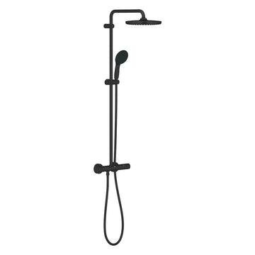Sistem dus tempesta Grohe 250 termostatat negru mat