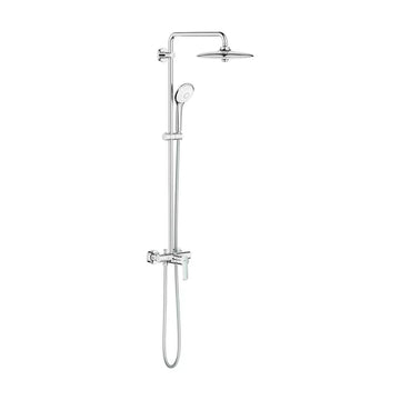 Sistem dus euphoria Grohe 260 cu baterie monocomanda si brat dus 450MM new, crom lucios
