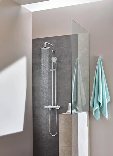 Tempesta Grohe cosmo system, crom lucios