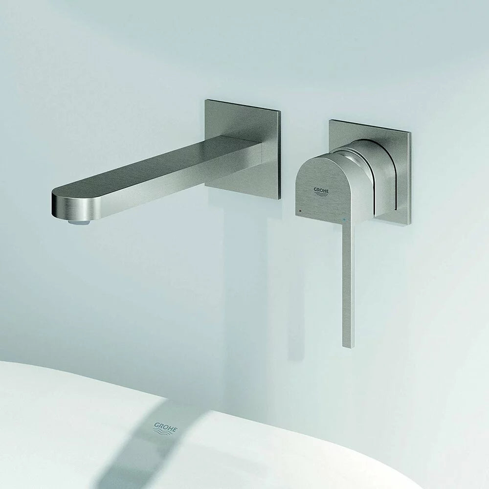 Ornament baterie lavoar Grohe Plus 2 gauri L-Size 203 mm, necesita corp ingropat, montaj incastrat
