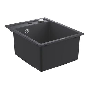 Chiuveta Grohe bucatarie compozit K700 50-C 40X50, cu 1 cuva, montaj sub blat, granit-black