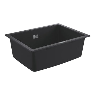 Chiuveta Grohe bucatarie compozit K700 70-C, 61x45.7, cu 1 cuva, montaj sub blat, granit-black