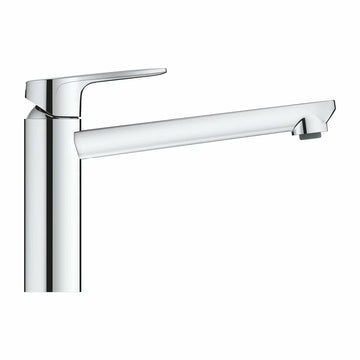 Baterie bucatarie bauedge Grohe, crom lucios