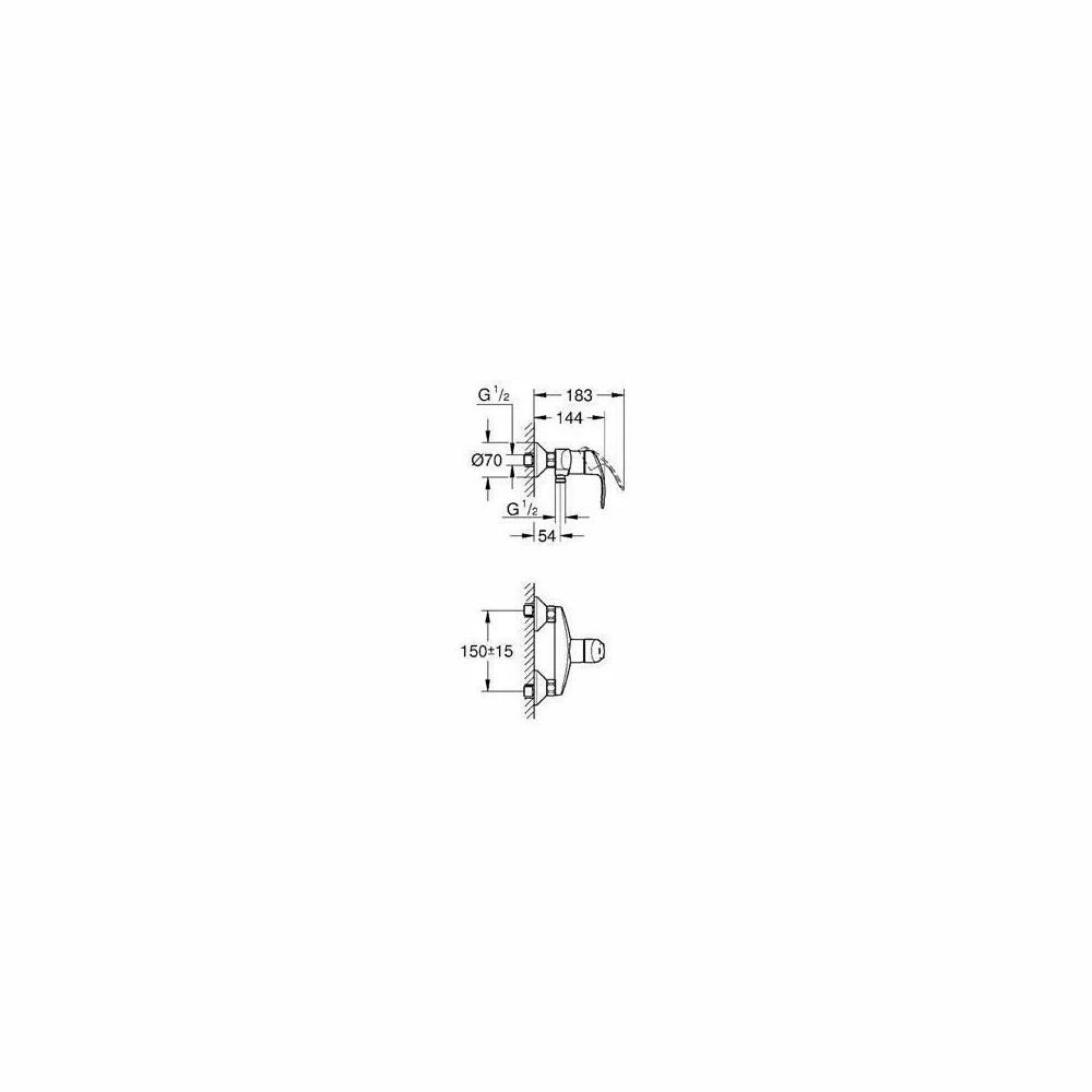 Baterie dus Grohe Eurosmart