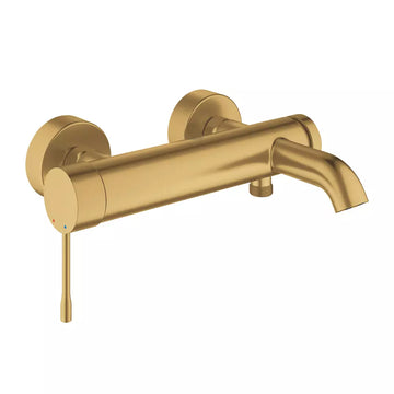 Baterie cada essence Grohe new brushed cool sunrise, auriu