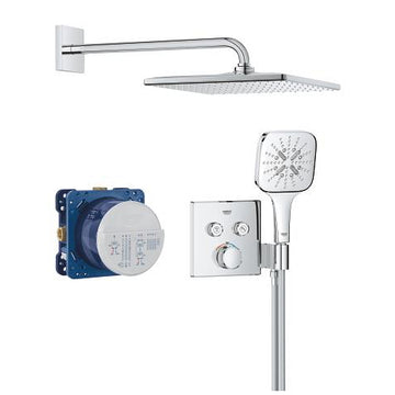 Sistem dus termostatat smart Grohe control 2 valve, rsh smartactive 310 cube
