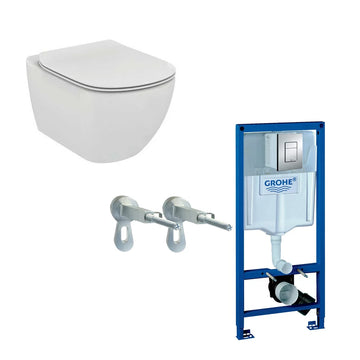 Set rapid Grohe sl 3 in 1 cu clapeta skate cosmo si suruburi cal. i