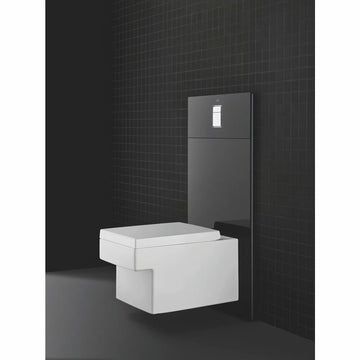 Vas WC cube Grohe ceramic suspendat triple vortex pure guard new, alb