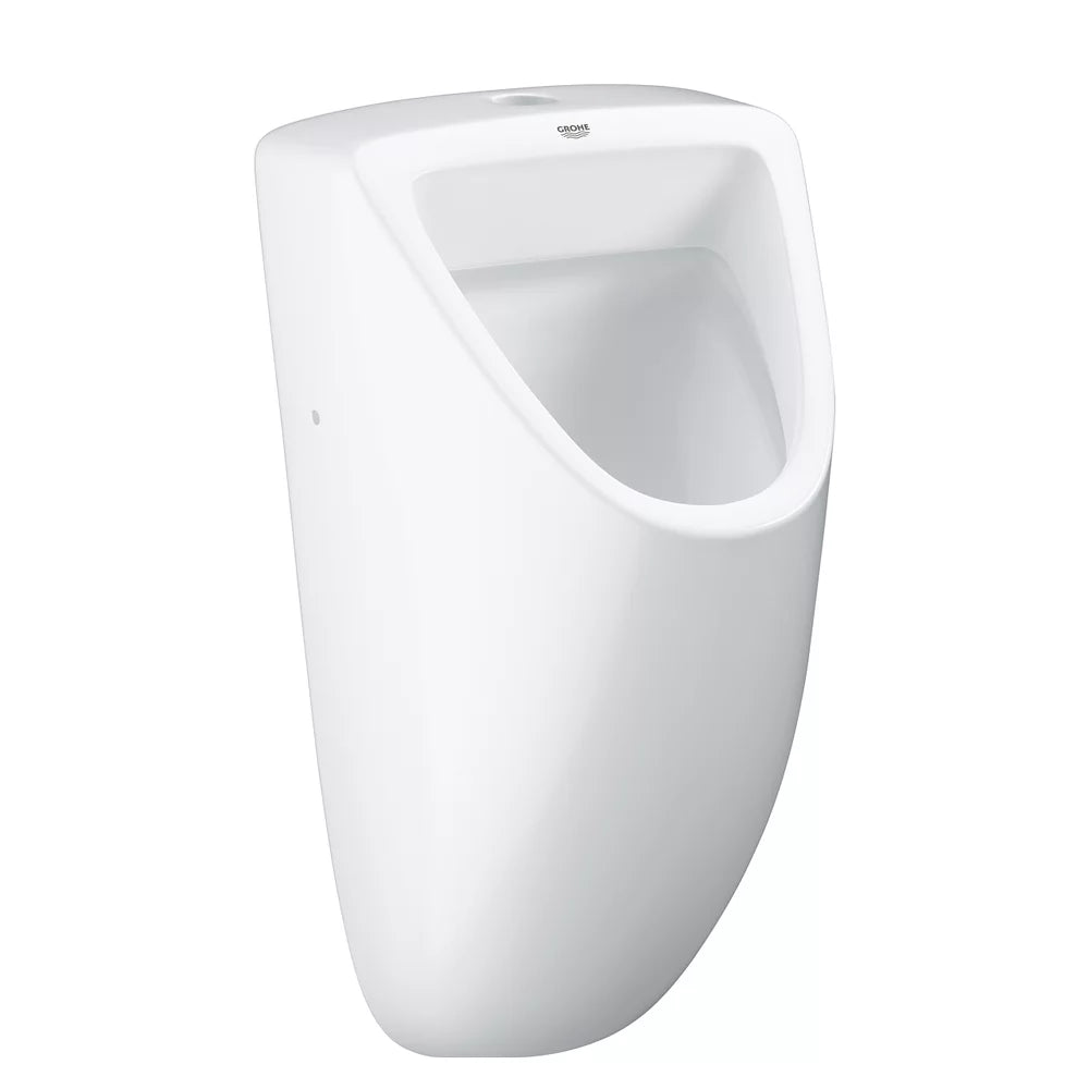 Pisoar Grohe Bau Ceramic cu alimentare pe sus, alb lucios, 55x36 cm