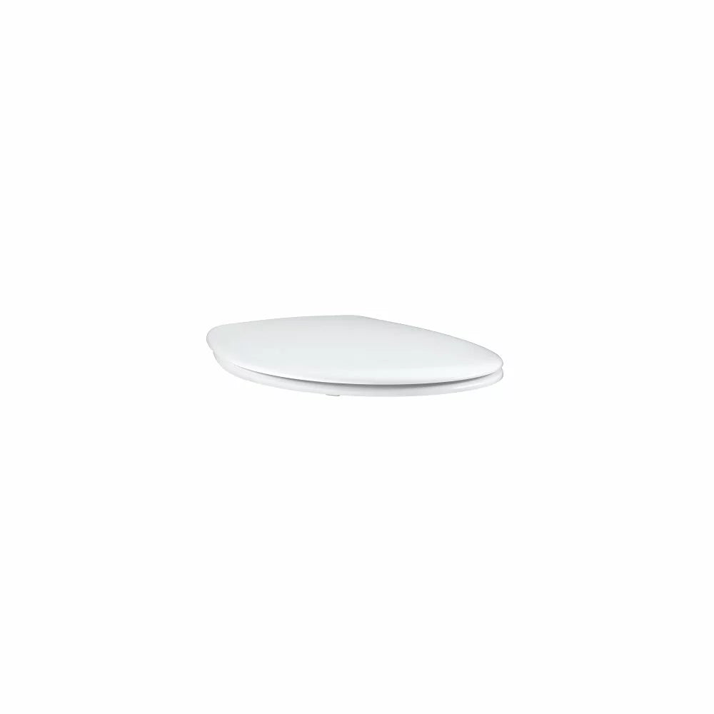 Capac WC Grohe Bau Ceramic soft-close, alb lucios, inchidere lenta