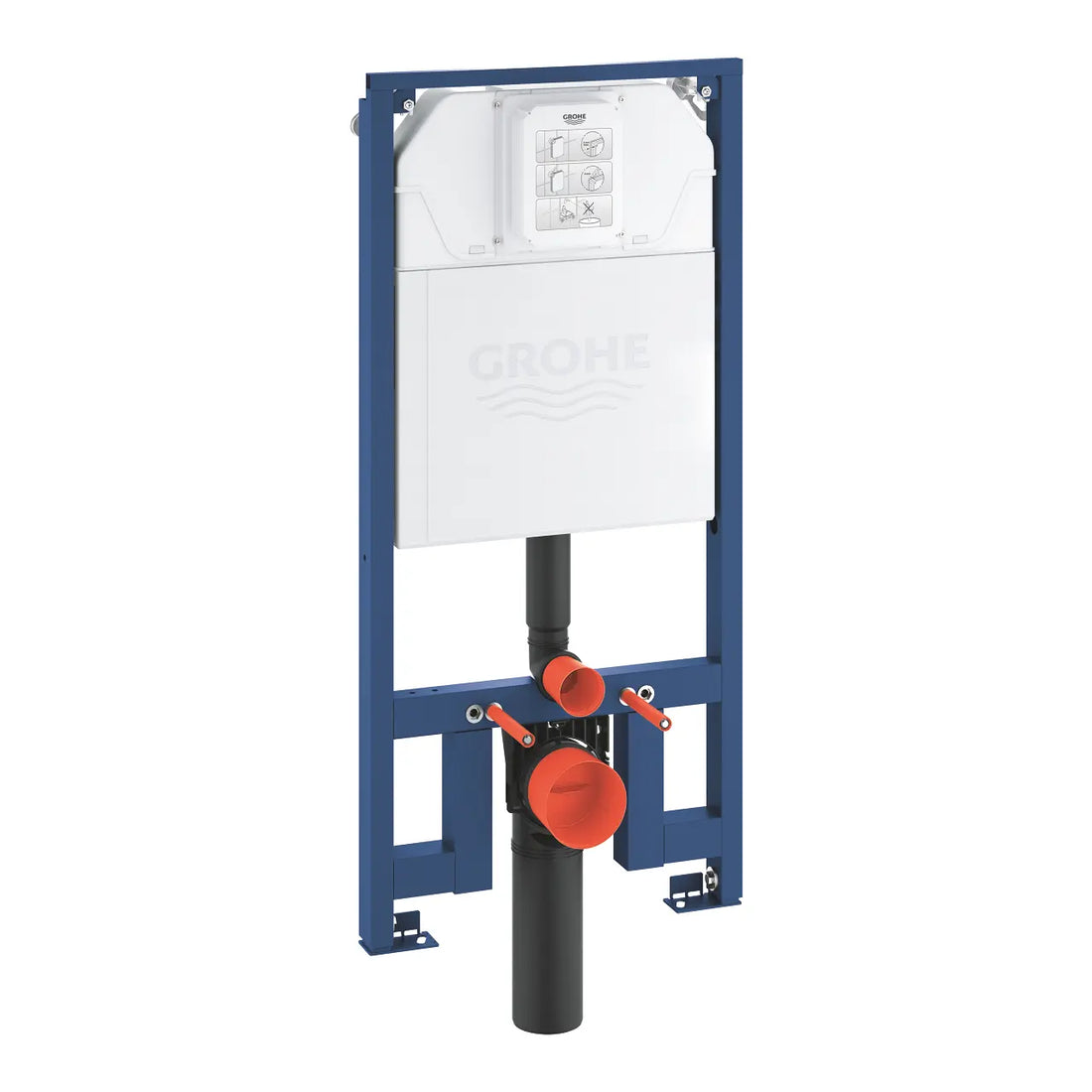 Sistem instalare cu rezervor Grohe Rapid Sl slim 1130MM cal. i, alb mat, 6/9 l