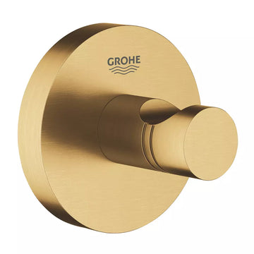 Carlig essentials Grohe nou brushed cool sunrise, auriu lucios