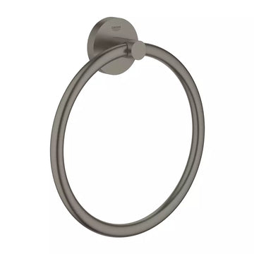 Suport prosop inelar essentials Grohe nou brushed hard graphite