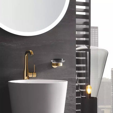 Suport pahar/sapuniera/dozator essentials Grohe nou cool sunrise, crom lucios