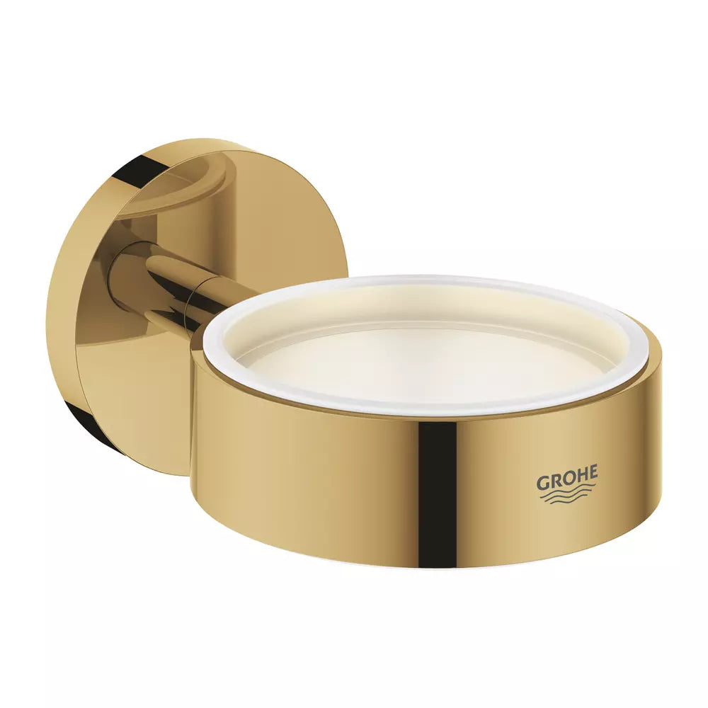 Suport pahar/sapuniera/dozator Grohe Essentials nou cool sunrise, crom lucios