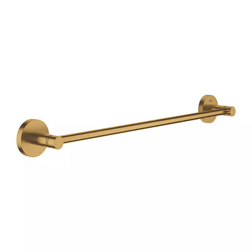 Suport prosop bara essentials Grohe new 450 mm brushed cool sunrise, auriu lucios