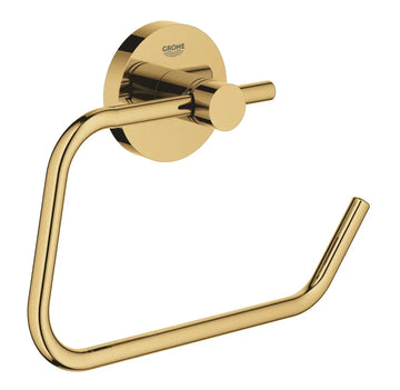 Suport hartie igienica fara aparatoare essentials Grohe nou cool sunrise, auriu