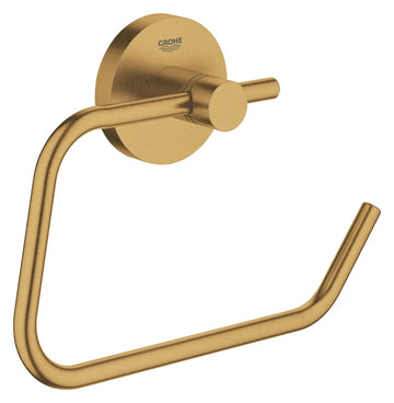 Suport hartie igienica fara aparatoare essentials Grohe nou brushed cool sunrise, auriu